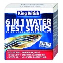 King British Test Strips 6 in 1 for Aquariums and Ponds