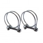 Double Wire Hose Clips to fit 25mm (1in) Pipe