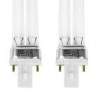 Twin Pack 9w (watt) PLS Replacement UV Bulb Lamp for Pond Filter UVC