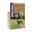Defenders Repeller Ribbon (Humane, Weather-Proof Iridescent Tape, Bird Deterrent, Scares Pigeons and Deer from Gardens), 30 m