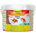 Tetra Goldfish Flake Fish Food Bucket, Complete Fish Food for All Goldfish, 10 Litre