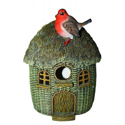 Vivid Arts Bird Care Wicker Robin Birdhouse