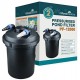 All Pond Solutions Koi Fish Pond Pressurised Filter and UV Steriliser Light for Ponds, 12000 Litre