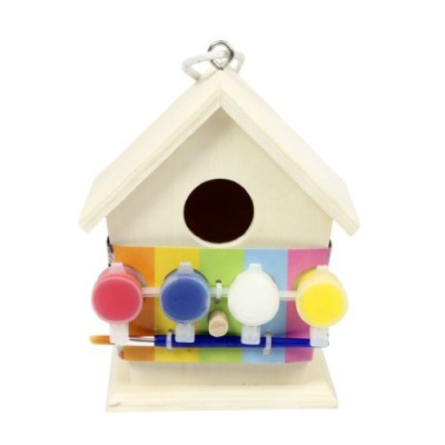Art And Craft Paint Your Own Wooden Bird House