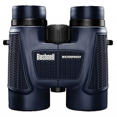 Bushnell H2O 10 x 42 mm All Purpose Binocular 150142, Pouch and Strap Included, Waterproof Binocular with Non-Slip Rubber Armor, Bak-4 Roof Prisms,...