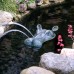 Design Toscano Spitting Hippo Head Cast Bronze Garden Statue