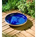 Gardman Bird Bath, Mini Blue, 23 x 6.5 x 23 cm