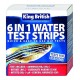 King British Test Strips 6 in 1 for Aquariums and Ponds