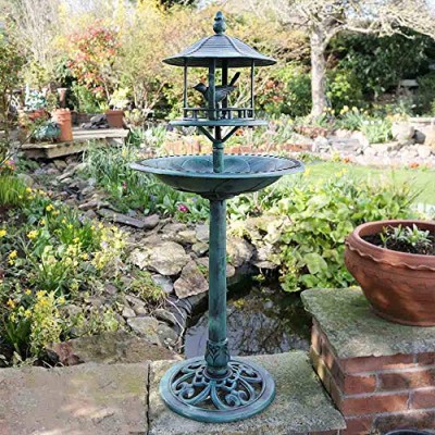 Kingfisher BB01 Ornamental Bird Bath and Table