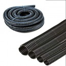 Pisces 1.25in (32mm) Corrugated Black Pond Flexi-hose (by the Metre)