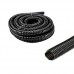 Pisces 1.25in (32mm) Corrugated Black Pond Flexi-hose (by the Metre)