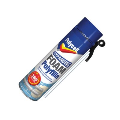 Polycell EFFGG500 500ml Expanding Foam Filler Gap Gun