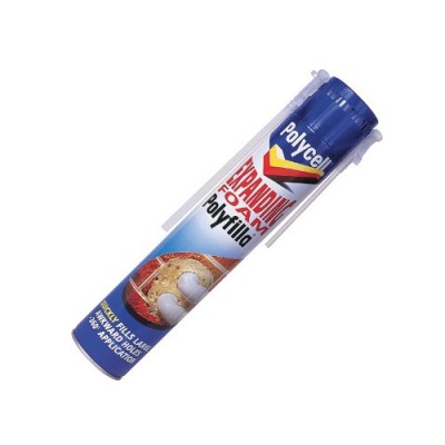 Polycell Expanding Foam Polyfilla, 825 ml