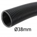 Spares2go Premium Quality 38mm Flexible Fish Pond Hose Flexi Pump Pipe (5M, 10M Or 15M Length)