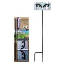 Defenders 54 cm Tall Wind Powered Bird Scarer (Rotating, Humane Repeller, Deters Pigeons and Birds from Gardens)