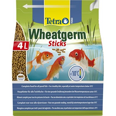 Tetra Pond Fish Food Specially Formulated for Cold Weather Feeding, 4 Litre